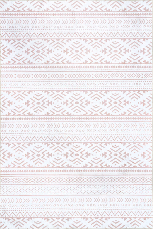 AreaRugs.com Wavaj Nwa1203B Pink Area Rug