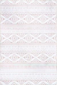 AreaRugs.com Wavaj Nwa1203B Pink Area Rug