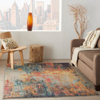 Nourison Celestial Ces15 Multicolor Area Rug