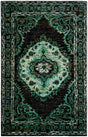 Safavieh Tangier Tgr602A Chocolate / Aqua Rugs.