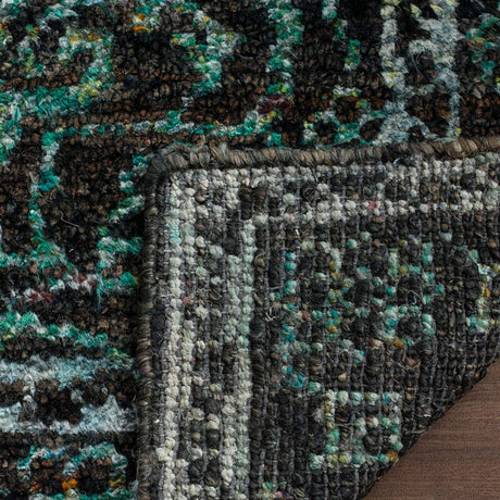 Safavieh Tangier Tgr602A Chocolate / Aqua Rugs.