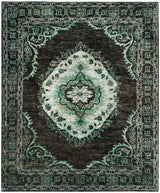 Safavieh Tangier Tgr602A Chocolate / Aqua Rugs.
