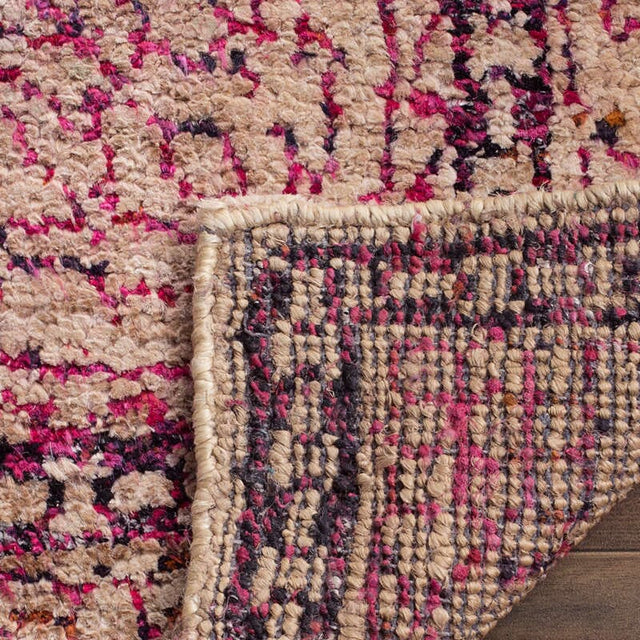 Safavieh Tangier Tgr604A Fuchsia / Beige Rugs.