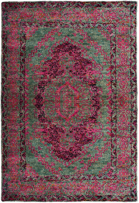 Safavieh Tangier Tgr605A Slate Blue / Fuchsia Rugs.