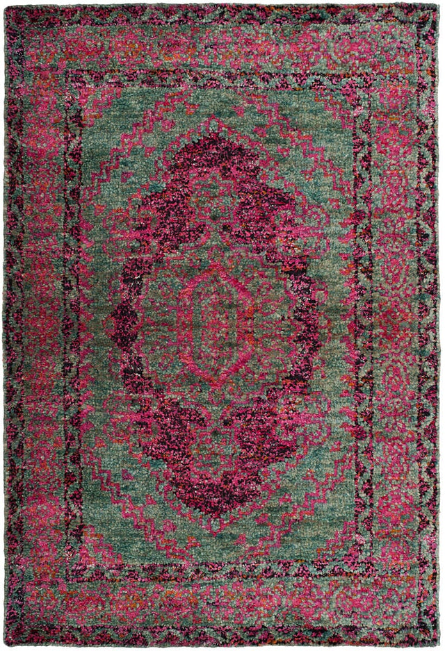 Safavieh Tangier Tgr605A Slate Blue / Fuchsia Area Rug