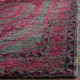 Safavieh Tangier Tgr605A Slate Blue / Fuchsia Rugs.