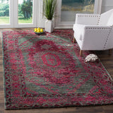 Safavieh Tangier Tgr605A Slate Blue / Fuchsia Rugs.