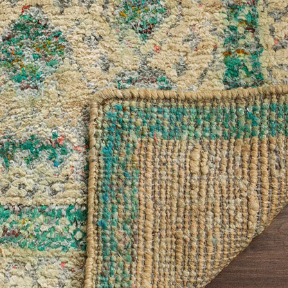 Safavieh Tangier Tgr606A Beige / Emerald Area Rug