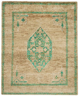 Safavieh Tangier Tgr606A Beige / Emerald Rugs.