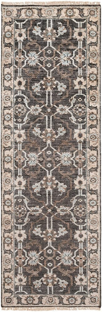 Surya Theodora Tho-3000 Black / Gray / Light Gray Rugs.