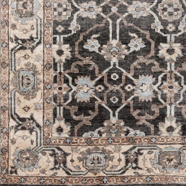 Surya Theodora Tho-3000 Black / Gray / Light Gray Rugs.