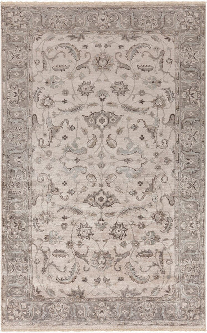 Surya Theodora Tho-3003 Medium Gray, Camel, Ivory Area Rug