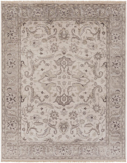 Surya Theodora Tho-3003 Medium Gray, Camel, Ivory Area Rug