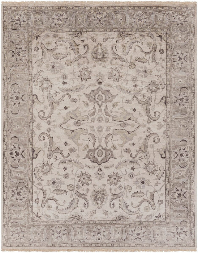 Surya Theodora Tho-3003 Taupe / Light Gray / Taupe Rugs.