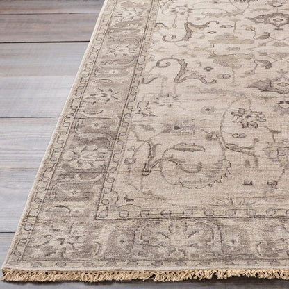 Surya Theodora Tho-3003 Medium Gray, Camel, Ivory Area Rug