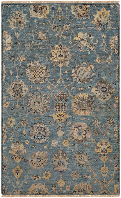 Surya Theodora Tho-3006 Aqua, Taupe, Butter, Charcoal Area Rug