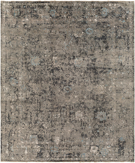 Surya Theodora Tho-3011 Charcoal, Ice Blue, Gray, Medium Gray Rugs.