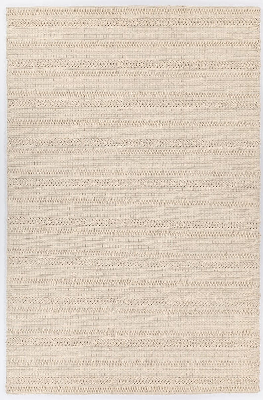 Chandra Tia Tia-48103 White Striped Area Rug