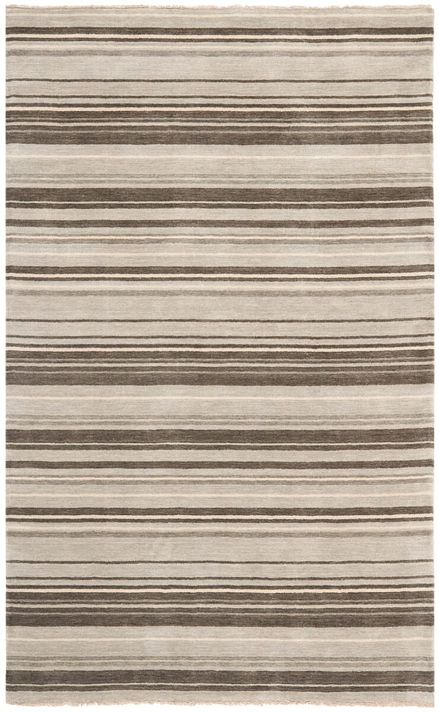 Safavieh Tibetan Tib312A Silver / Multi Striped Area Rug