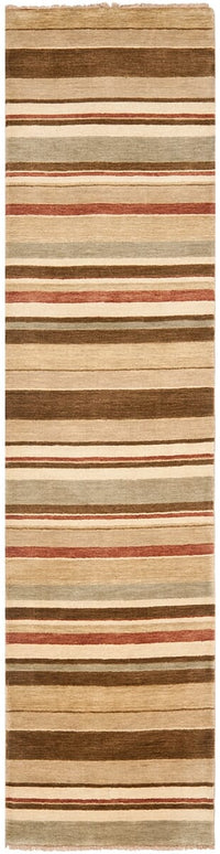 Safavieh Tibetan Tib316A Camel / Multi Striped Area Rug