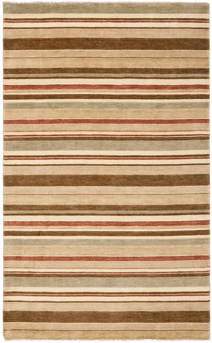 Safavieh Tibetan Tib316A Camel / Multi Striped Area Rug