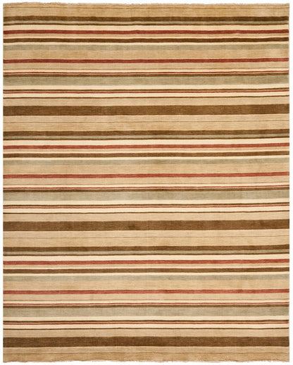 Safavieh Tibetan Tib316A Camel / Multi Striped Area Rug