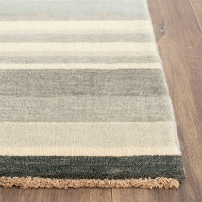 Safavieh Tibetan Tib318A Grey / Multi Striped Area Rug