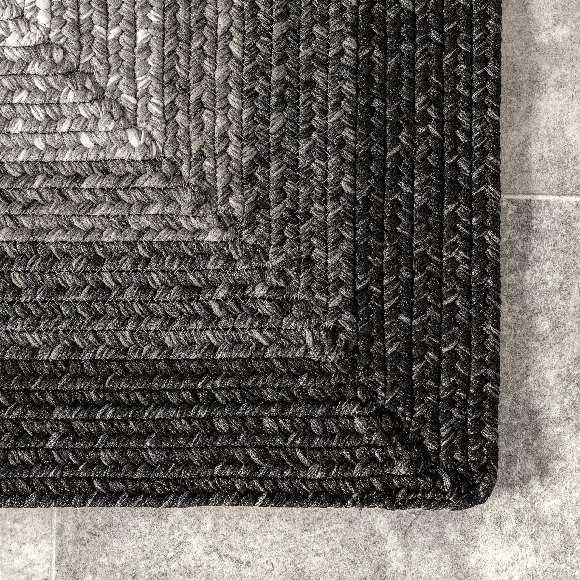 Nuloom Gwyneth Borders Ngw2003D Charcoal Area Rug