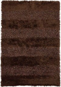 Chandra Tivid Tiv-25601 Brown Shag Area Rug