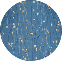 Nourison Grafix Grf15 Light Blue Area Rug