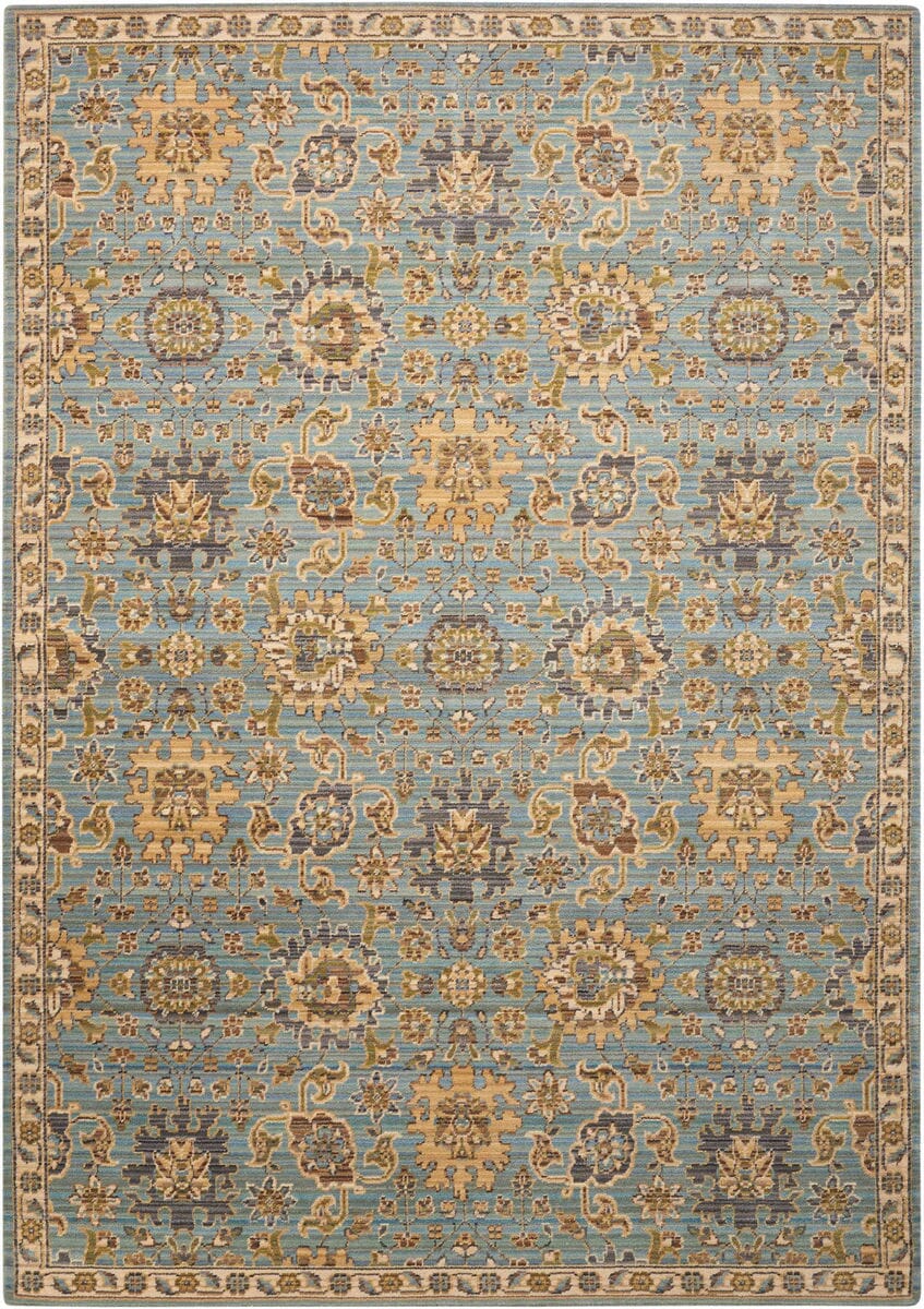 Nourison Timeless Tml19 Light Blue Area Rug