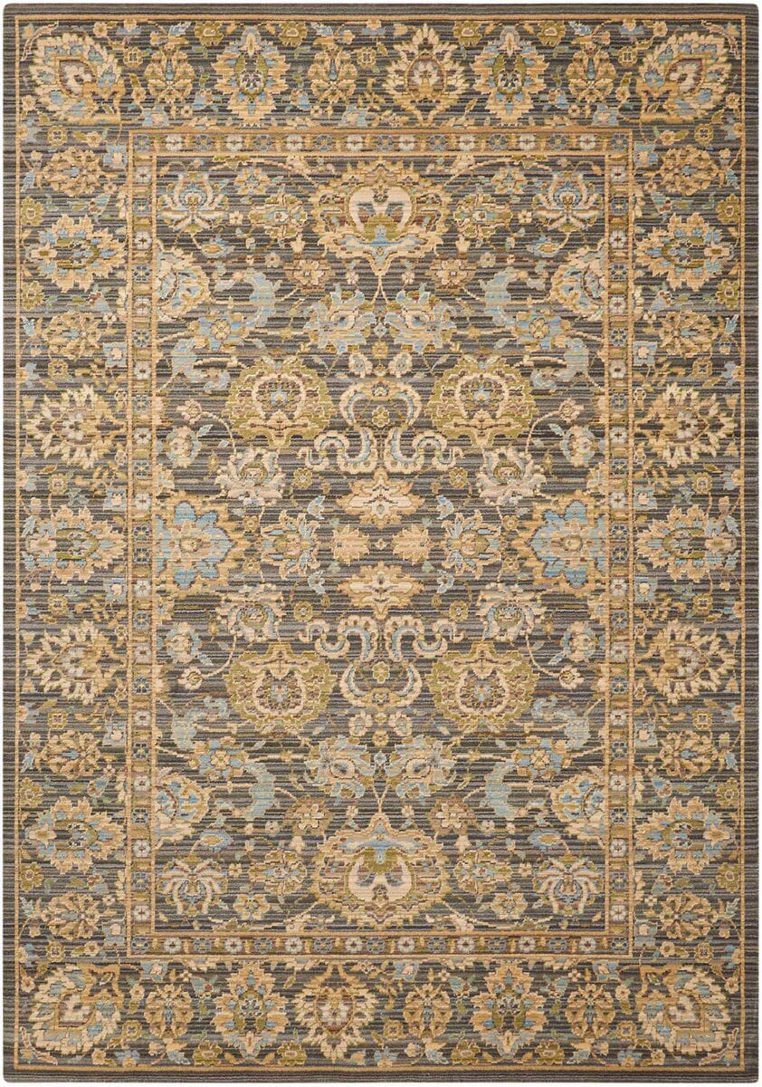 Nourison Timeless Tml20 Opal Grey Area Rug