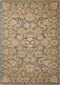 Nourison Timeless Tml20 Opal Grey Area Rug