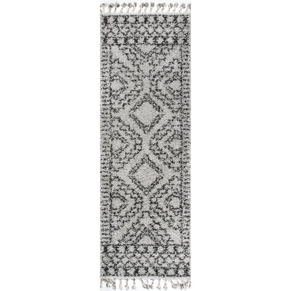 Nuloom Vasiliki Moroccan Nva1836C Gray Area Rug