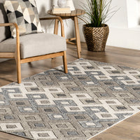 Nuloom Kris Transitional Nkr1660A Gray Area Rug