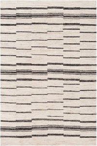 Surya Tamaris Tmi-2300 Cream, Charcoal, Medium Gray, Light Gray Area Rug