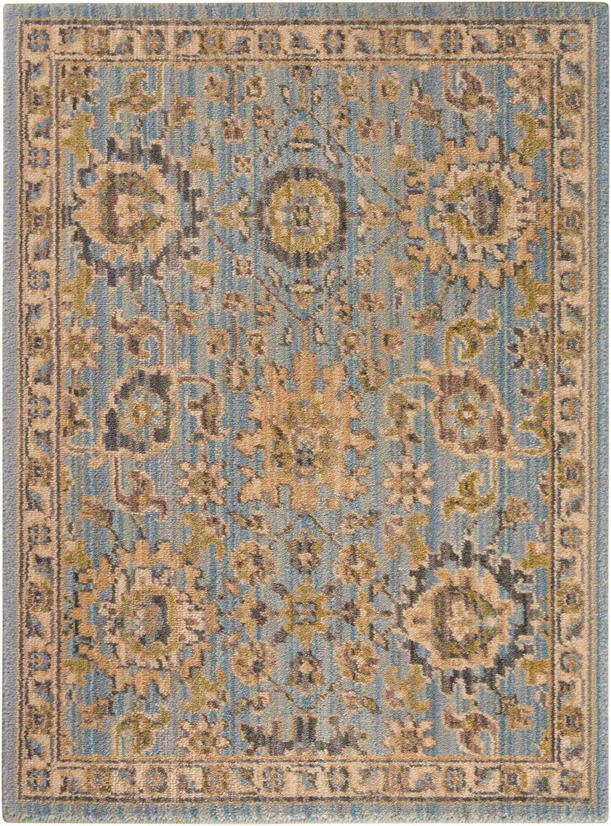 Nourison Timeless Tml19 Light Blue Area Rug