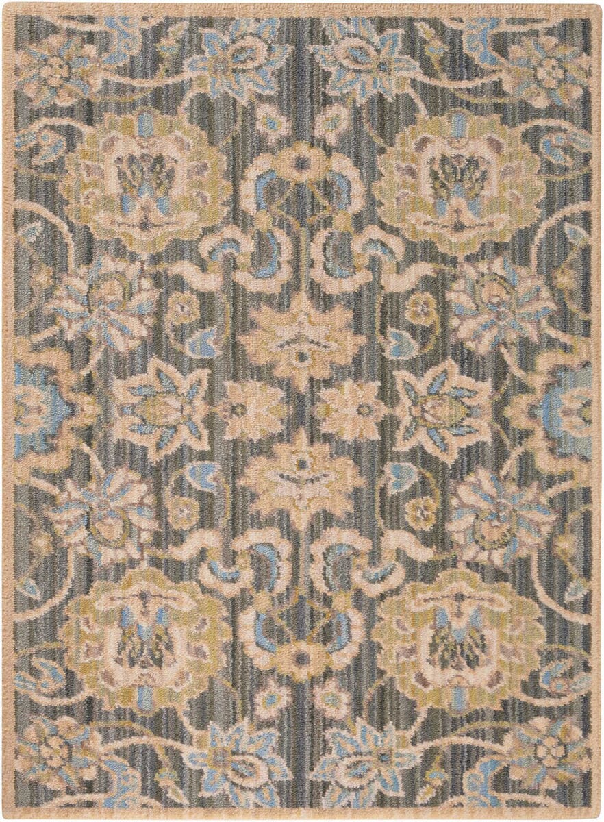 Nourison Timeless Tml20 Opal Grey Area Rug