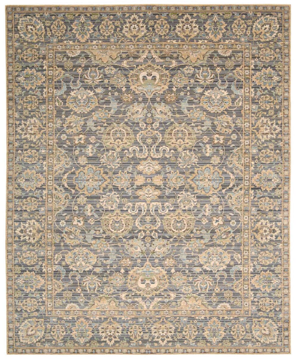 Nourison Timeless Tml20 Opal Grey Area Rug