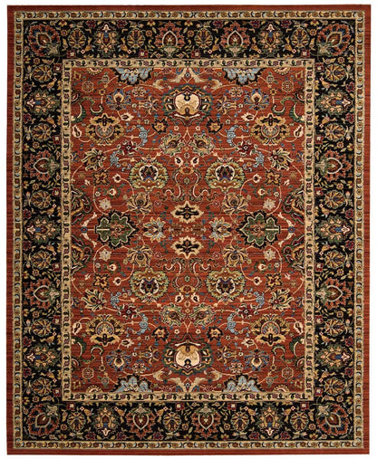 Nourison Timeless Tml20 Persimmon Area Rug