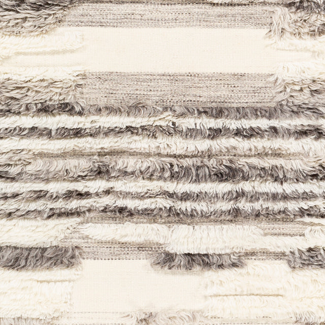 Surya Tulum Tmu-2301 Cream, Dark Brown, Light Gray Rugs.