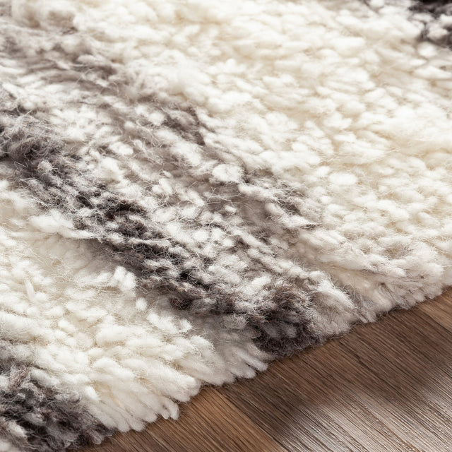 Surya Tulum Tmu-2301 Cream, Dark Brown, Light Gray Rugs.