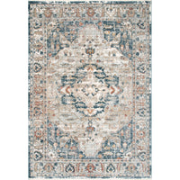 Nuloom Josephine Winged Cartouche Njo2380A Gray Area Rug