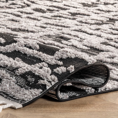 Nuloom Cosette Textured Nco2341B Light Gray Area Rug