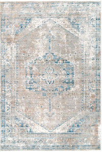 Nuloom Galilea Mottled Mast Nga2387B Gray Area Rug