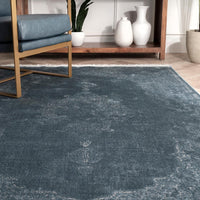 Nuloom Vintage Cantrell Nvi1631B Blue Area Rug