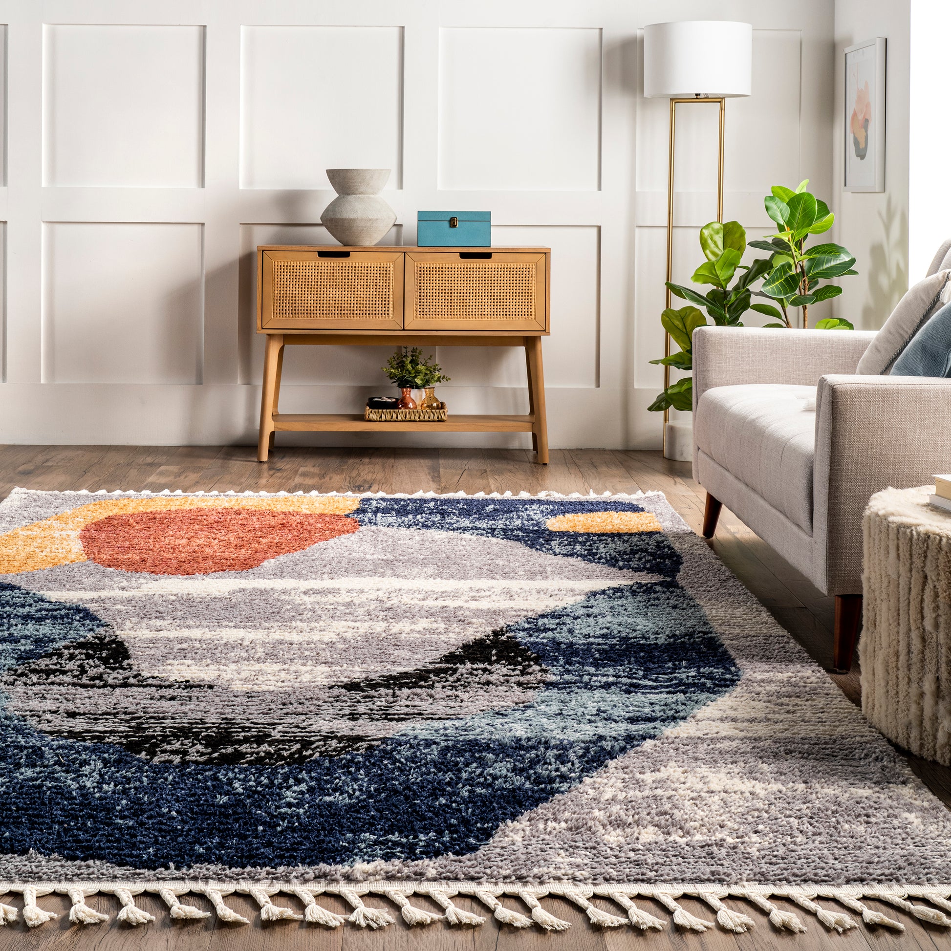 Nuloom Hilary Nhi2176A Blue Area Rug