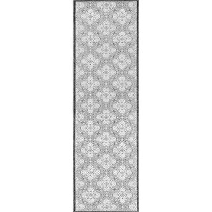 Nuloom Macie Snowflake Nma1558C Gray Area Rug