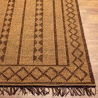 Surya Touareg Tog-2300 Tan, Dark Brown Area Rug