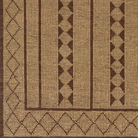 Surya Touareg Tog-2300 Tan, Dark Brown Area Rug